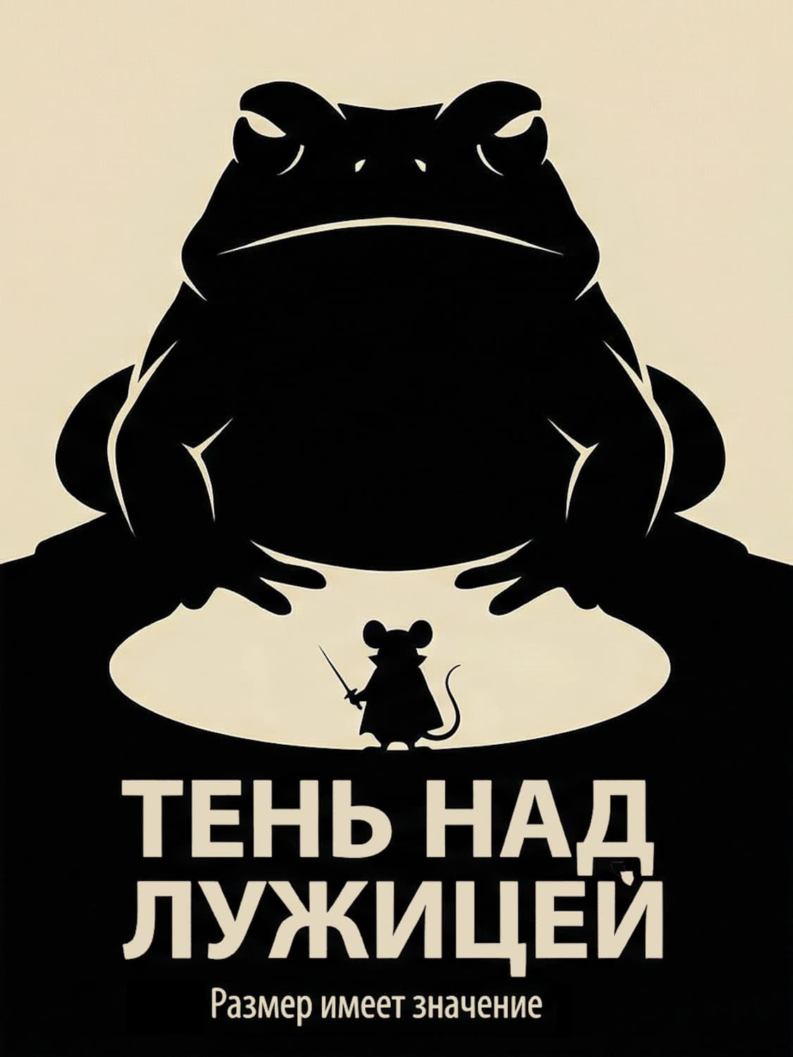 Тень над лужицей